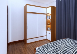 Các loại tủ quần áo phổ biến trong dịch vụ thi công