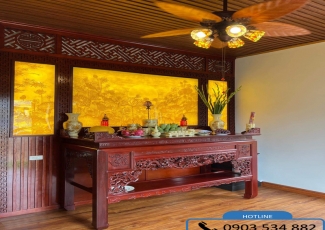 Phong cách trang trí phòng thờ tại Đà Nẵng