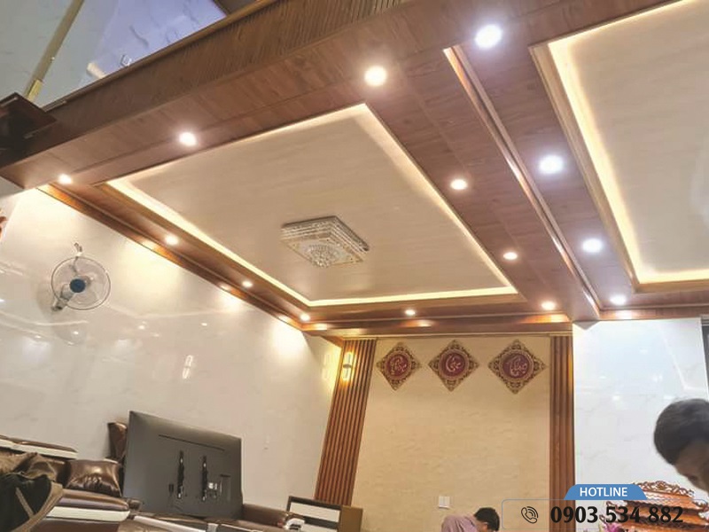 Mẫu Thi Công Ốp Tường - Trần