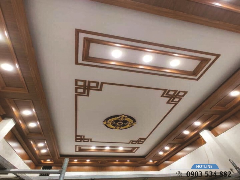 Mẫu Thi Công Ốp Trần