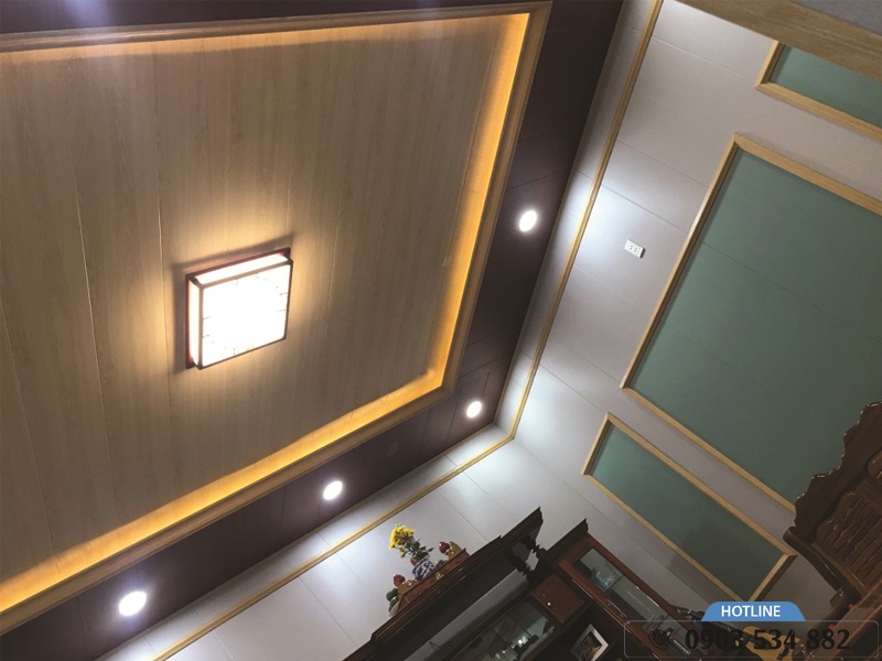 Mẫu Thi Công Ốp Trần